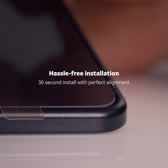 Protectores para pantalla de vidrio templado AT&T Essentials para iPhone 14 Pro, paquete de 3