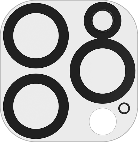 AT&T Tempered Glass Camera Protector - iPhone 16 Pro/16 Pro Max