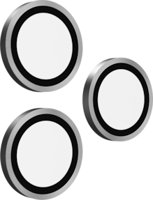 Protectores para cámara BodyGuardz Pure 3 Silver Metallic para el iPhone 17 Pro Max/17 Pro