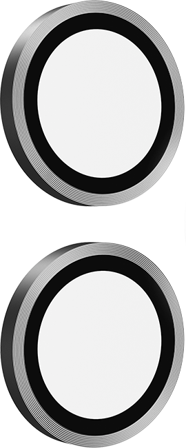 Protectores para cámara BodyGuardz Pure 3 Silver Metallic para el iPhone 17