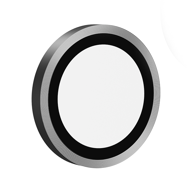 BodyGuardz Pure 3 Silver Metallic Camera Protectors - iPhone Air