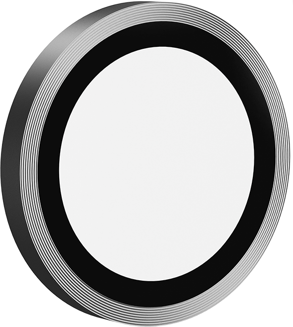 BodyGuardz Pure 3 Silver Metallic Camera Protectors - iPhone Air