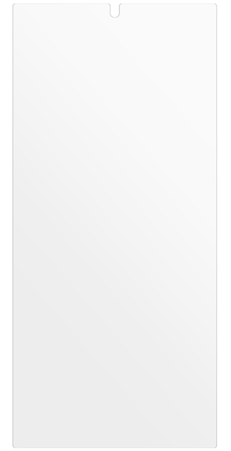 BodyGuardz Pure 3 Tempered Glass Screen Protector - Samsung Galaxy S24 Ultra - Clear  (Product view 1)