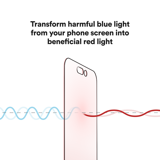 BodyGuardz Red Light Converter Screen Protector - iPhone 16/15