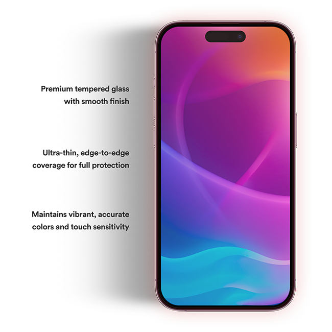 Bodyguardz Red Light Converter Screen Protector -  iPhone 16 Pro