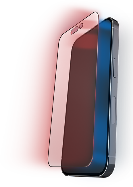 Bodyguardz Red Light Converter Screen Protector -  iPhone 16 Pro