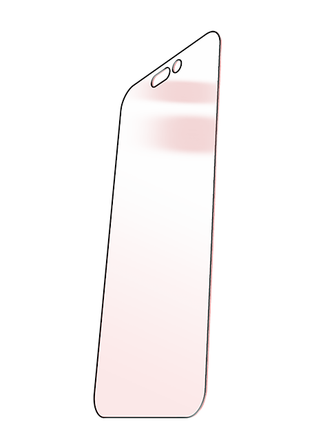 BodyGuardz Red Light Converter Screen Protector - iPhone Air