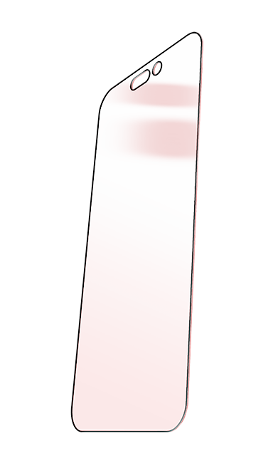 BodyGuardz Red Light Converter Screen Protector - iPhone 17 Pro Max/16 Pro Max