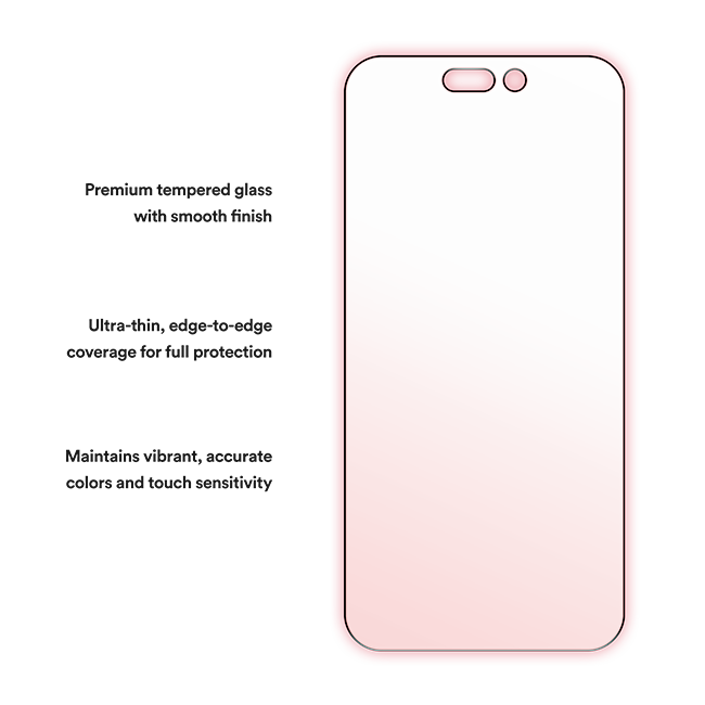 Protector para pantalla BodyGuardz Red Light Converter para el iPhone 17