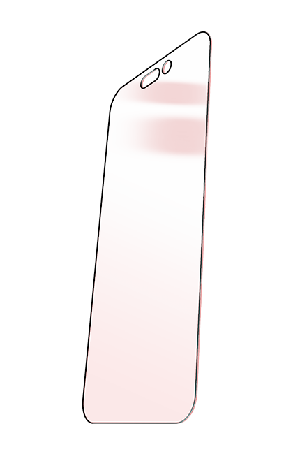 Protector para pantalla BodyGuardz Red Light Converter para el iPhone 17