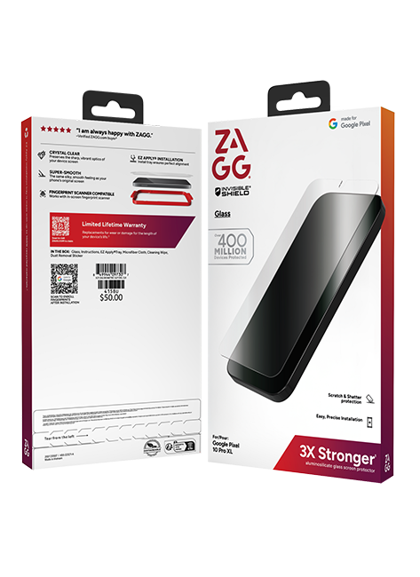 ZAGG Glass Biometric Screen Protector - Google Pixel 10 Pro XL