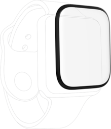Protector para pantalla antimicrobiano Glass Fusion para Apple Watch Series 9/8/7 (41 mm)