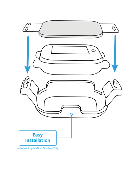 Paquete de cargador para amiGO 2 Watch con protector para pantalla y 2 correas de AT&T, multicolor (consulta de producto 3)