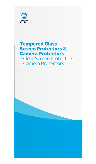 AT&T Essentials Tempered Glass 2 Pack Screen Protectors 2 Pack Camera Protectors - iPhone 18 Pro Max