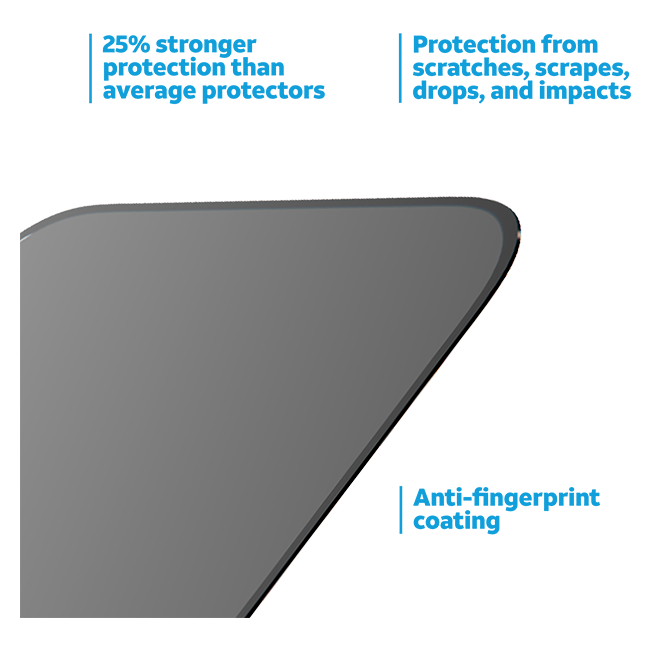 AT&T Tempered Glass 2 Pack Privacy Screen Protectors - iPhone 18 Pro