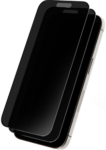 Protectores para pantalla de privacidad de vidrio templado, paquete de 2 - iPhone 18 Pro
