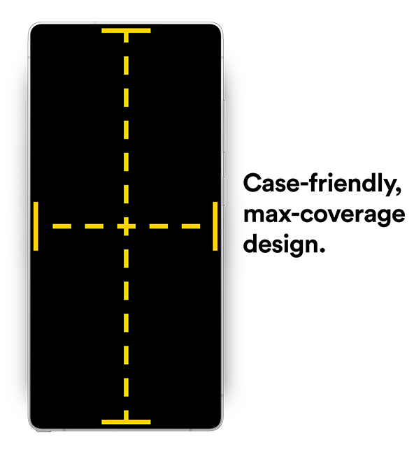 BodyGuardz Pure 3 Tempered Glass Screen Protector - Samsung Galaxy S26+