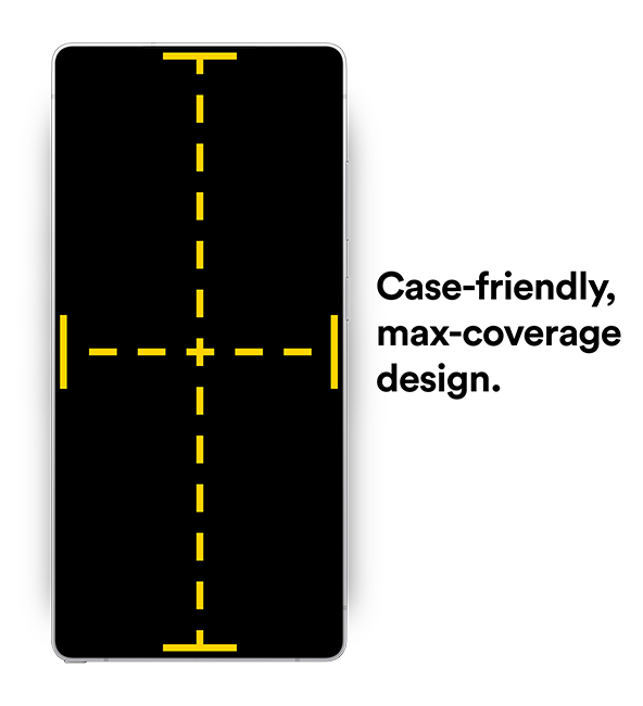 BodyGuardz Pure 3 Tempered Glass Screen Protector - Samsung Galaxy S26