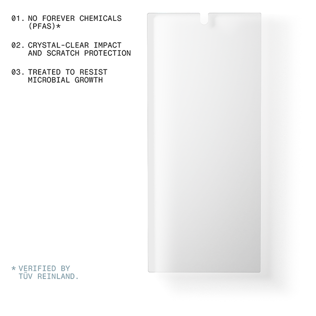 BodyGuardz Pure 3 Tempered Glass Screen Protector - Samsung Z Fold8 Ultra