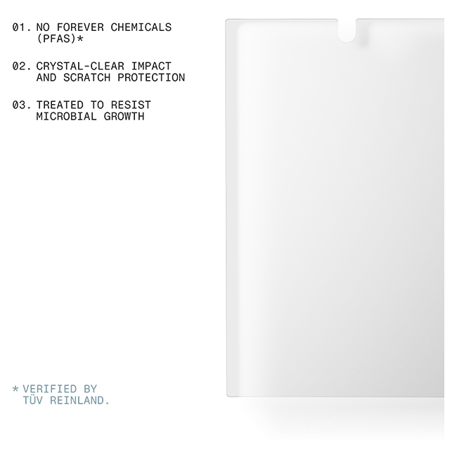 BodyGuardz Pure 3 Tempered Glass Screen Protector - Samsung Z Fold8