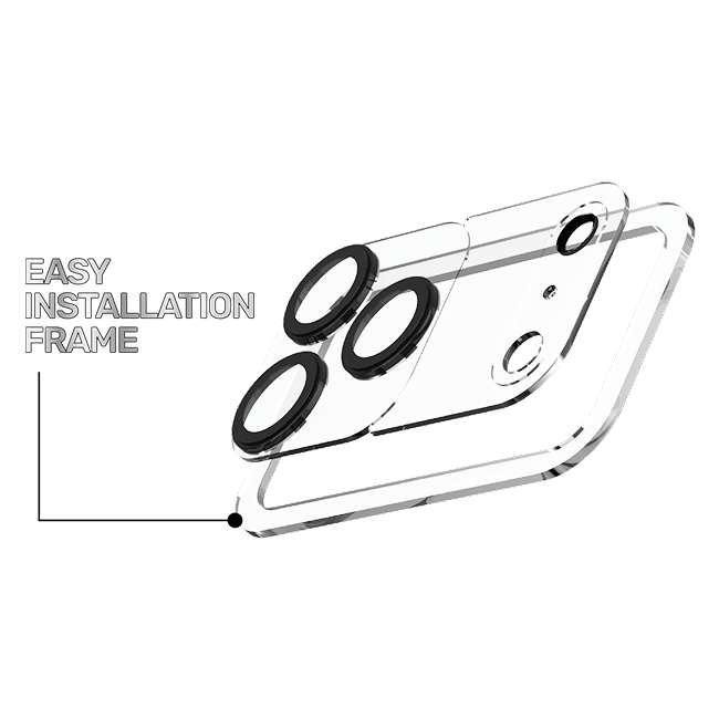 DuraGlass Modular 3-Piece Camera Lens Protector - iPhone 18 Pro Max