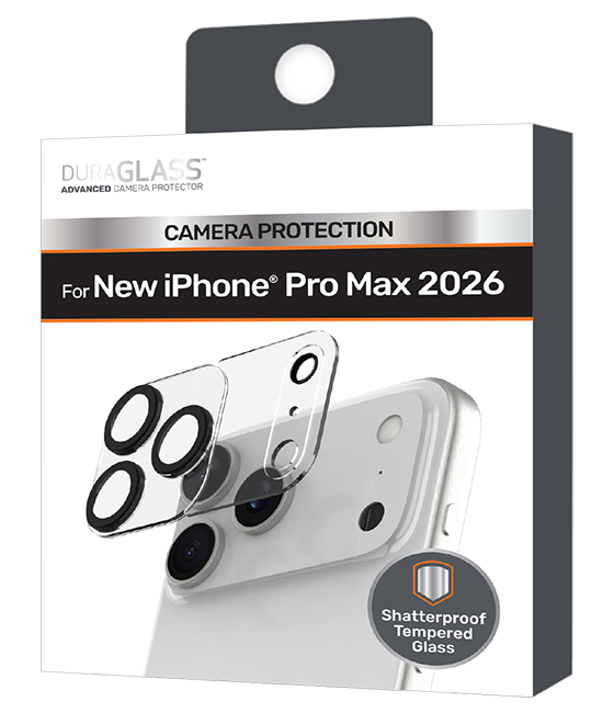 DuraGlass Modular 3-Piece Camera Lens Protector - iPhone 18 Pro Max