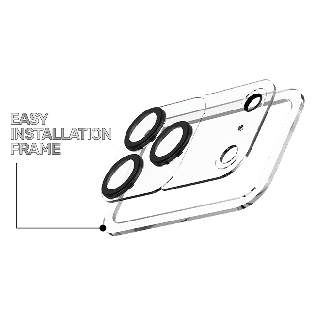 DuraGlass Modular 3-Piece Camera Lens Protector - iPhone 18 Pro