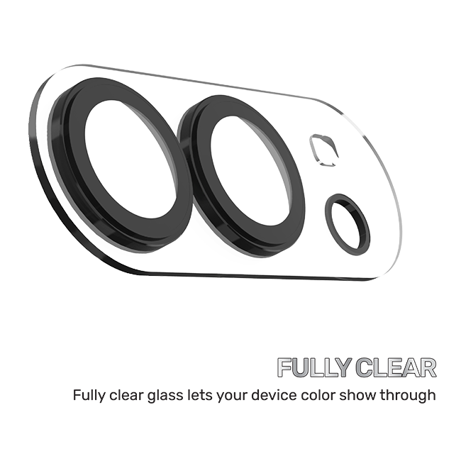 DuraGlass Modular 3-Piece Cameral Lens Protector - iPhone Duo - AT&T