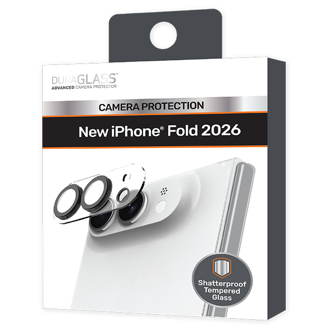 DuraGlass Modular 3-Piece Cameral Lens Protector - iPhone Duo