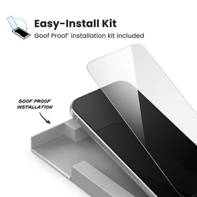Speck ShieldView Tempered Glass Screen Protector - iPhone 18 Pro Max/17 Pro Max