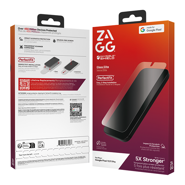 ZAGG Glass Biometric Screen Protector - Google Pixel 11/11 Pro