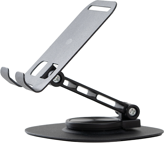 AT&T Essentials Folding + Rotating Desktop Stand