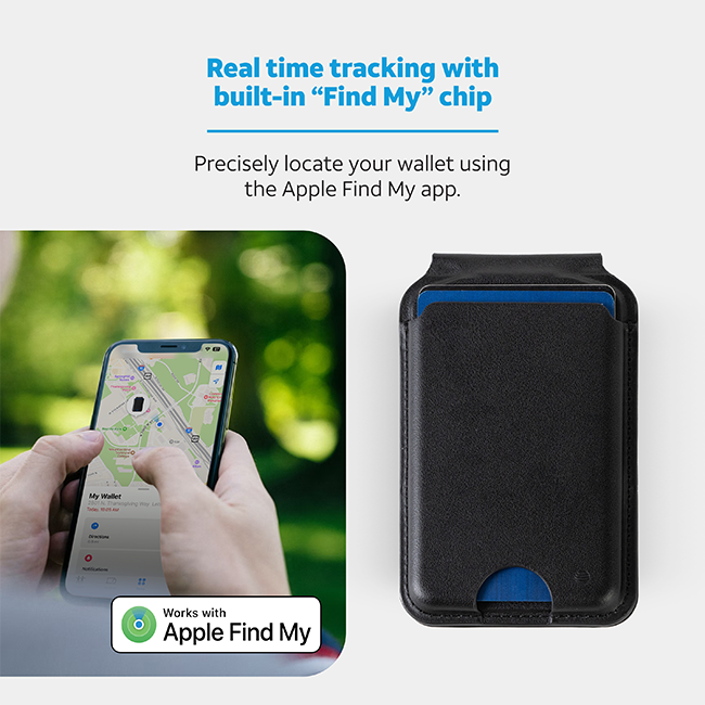 AT&T Essentials Magnetic Wallet with Built in Find My