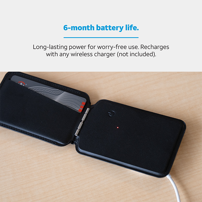 AT&T Essentials Magnetic Wallet with Built in Find My