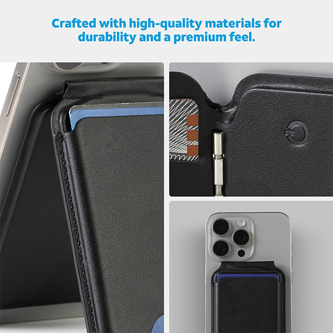 AT&T Essentials Magnetic Wallet with Built in Find My