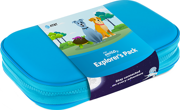 AT&T amiGO Jr. Watch Explorer Pack - BLUE  (Product view 1)