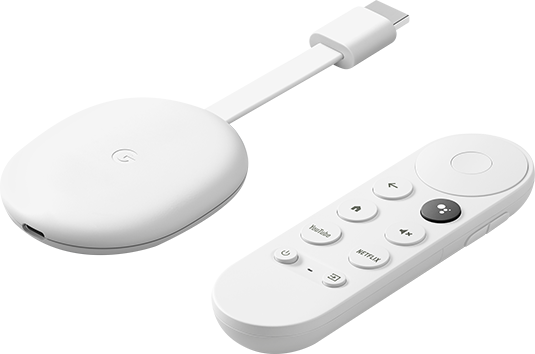 Google Chromecast 4K con Control y Google TV