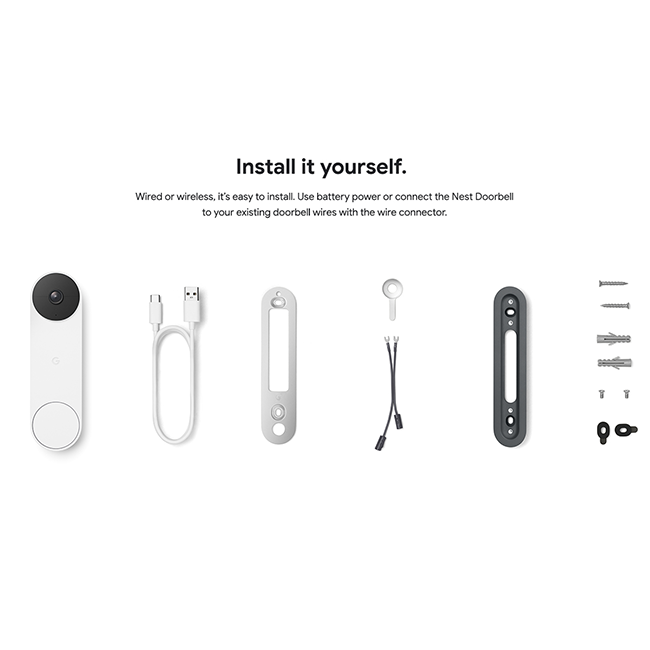 Google Nest Doorbell Battery WiFi