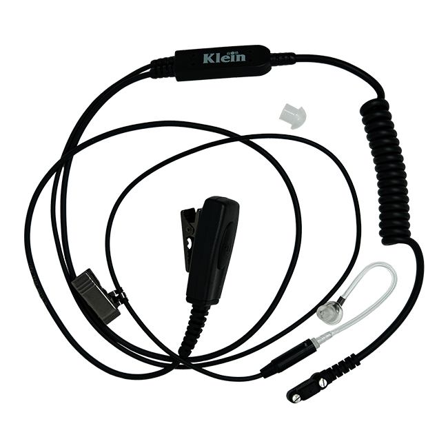 Auricular Klein PATRIOT PRO PTT con cable para el XP Pro