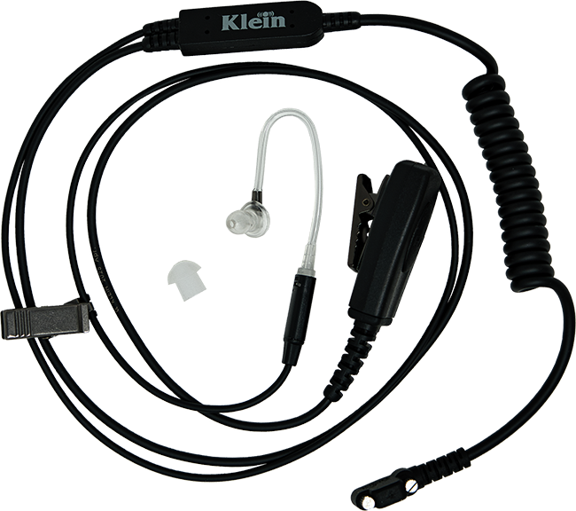 Auricular Klein PATRIOT PRO PTT con cable para el XP Pro