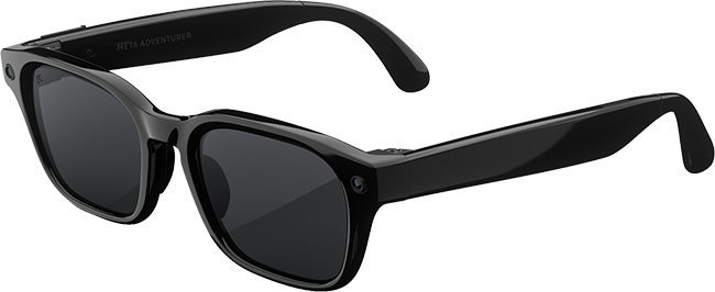 Meta Adventurer Large Classic Black Polarized