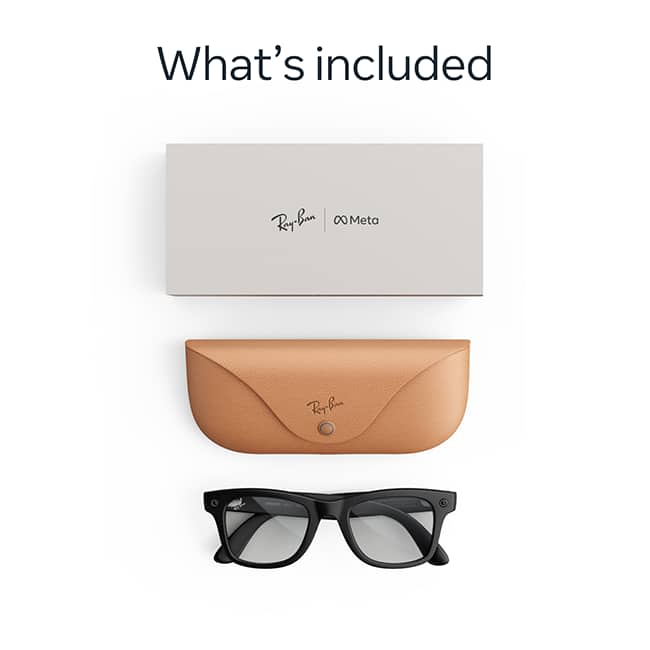 Ray-Ban Meta Wayfarer 3.0 - Matte Black Lenses