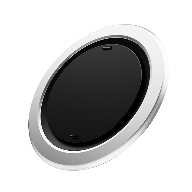 Agarre magnético ohsnap Snap4 Luxe con carga inalámbrica Pass Thru