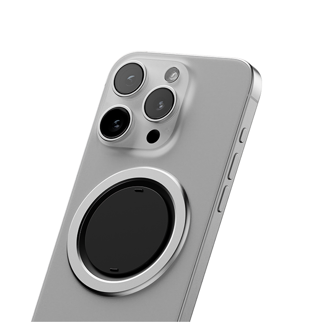 Agarre magnético ohsnap Snap4 Luxe con carga inalámbrica Pass Thru