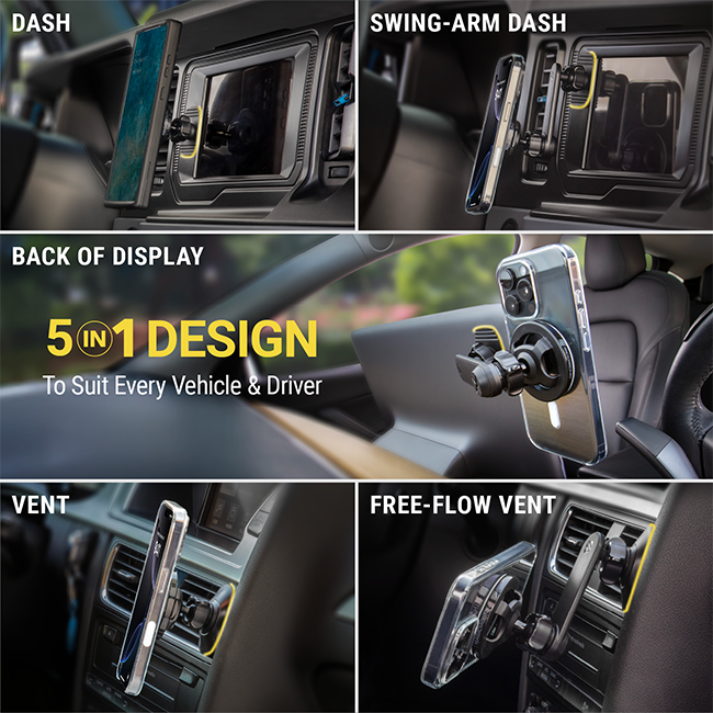 Scosche Magic Mount Select 5 in 1 Mount