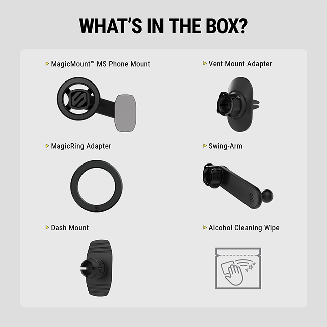 Scosche Magic Mount Select 5 in 1 Mount