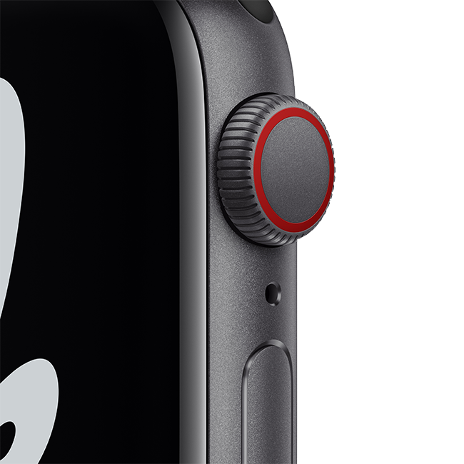 Apple Watch Nike SE - 40mm - Space Gray Aluminum Black Sport  (Product view 3)