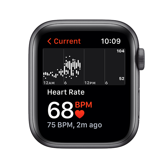 Apple Watch Nike SE - 40mm - Space Gray Aluminum Black Sport  (Product view 5)