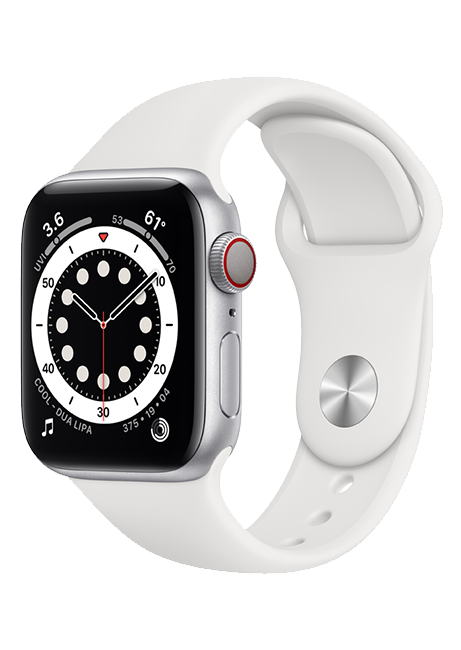 Apple Watch Series 6 44mm 32 GB in Blue Aluminum - Deep Navy Sport - $200  Off - AT&T