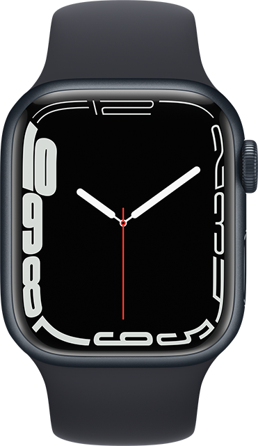 Apple Watch Series 7 - 41mm - Midnight Aluminum Midnight Sport